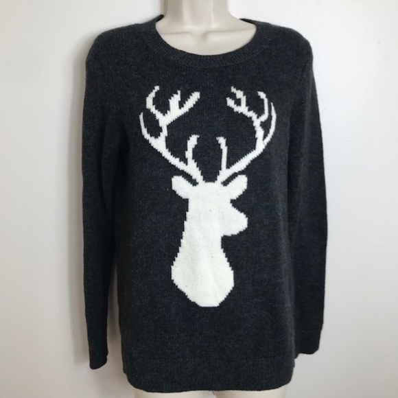 LOFT | Sweaters | Ann Taylor Loft Reindeer Sweater 229 | Poshmark